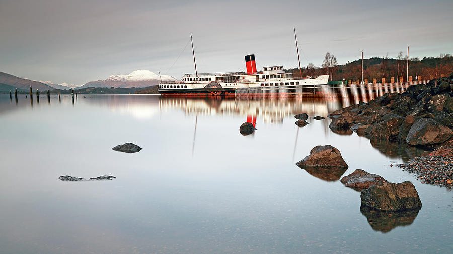 Boat Photograph - Loch Lomond Shores by Grant Glendinning