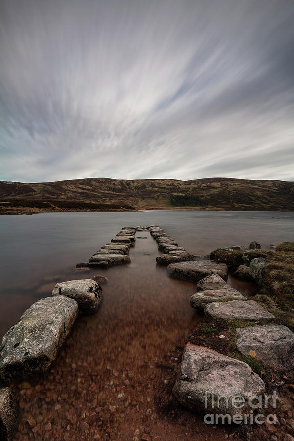 Loch Muick Pier Photograph by SJ Elliott Photography