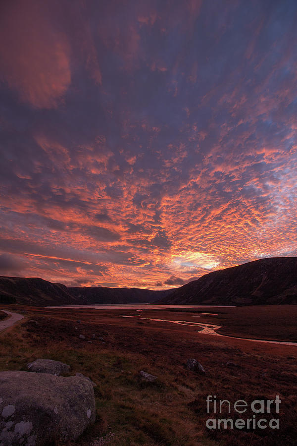 Loch Muick Sunset Photograph by SJ Elliott Photography