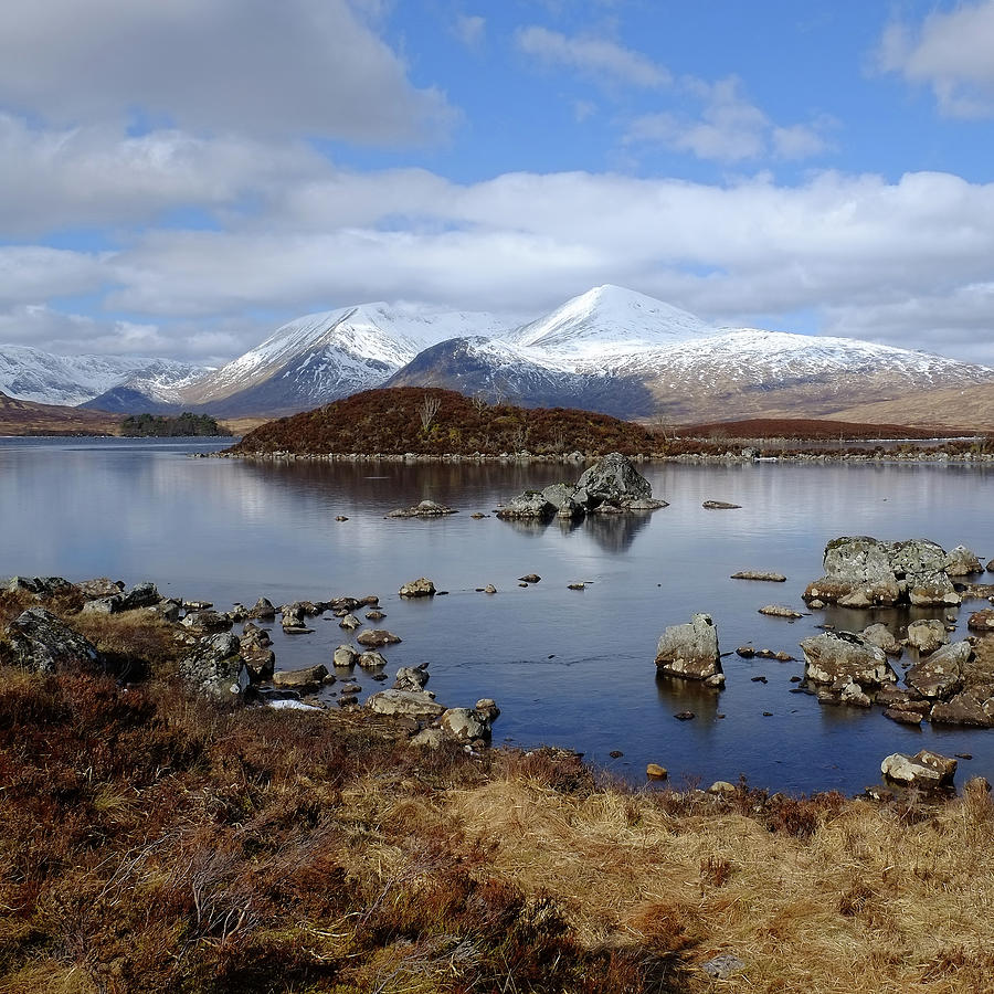 Lochan Na Hachlaise Photograph by Andrew Lockie