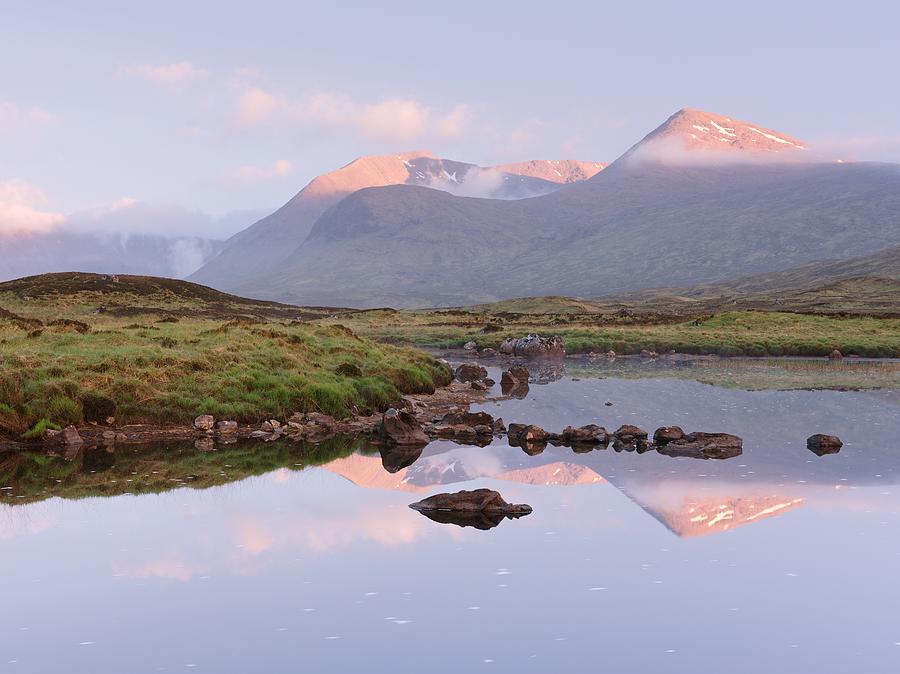 Lochan na Stainge Photograph by Stephen Taylor