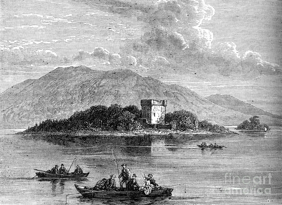 Lochleven Drawing by Print Collector