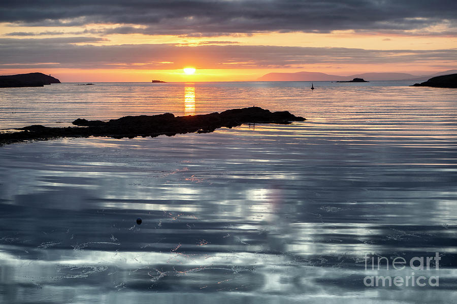 Lochmaddy Photograph - Lochmaddy Sunrise by Richard Burdon