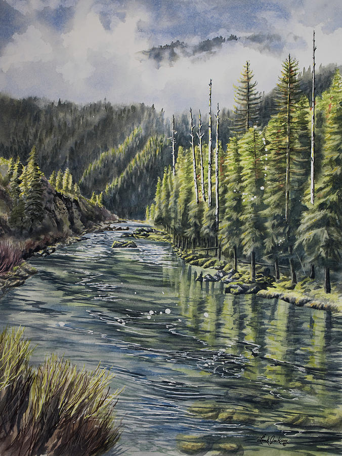 Lochsa Painting by Link Jackson