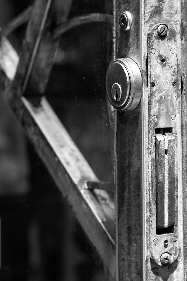 Lock and bolt Photograph by Glen Carpenter