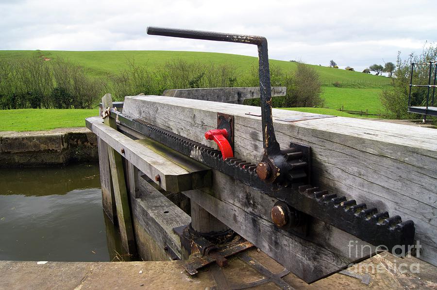 Lock Gate Paddle Gear Photograph by Mark Williamson/science Photo Library
