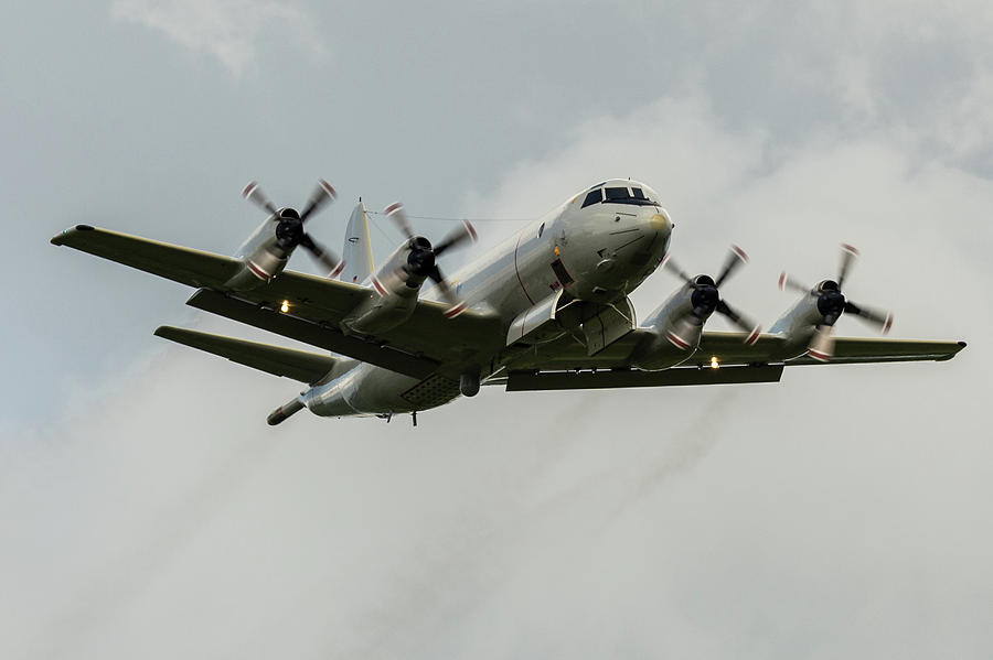 Lockheed P-3C Orion bomb doors open at RAF Cosford 2019 Photograph by Scott Lyons
