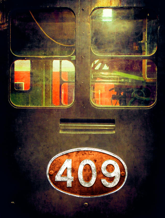 Train Photograph - Loco 409 by Wayne Sherriff