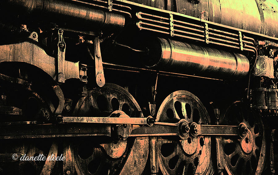 Locomotive Photograph by Danette Steele