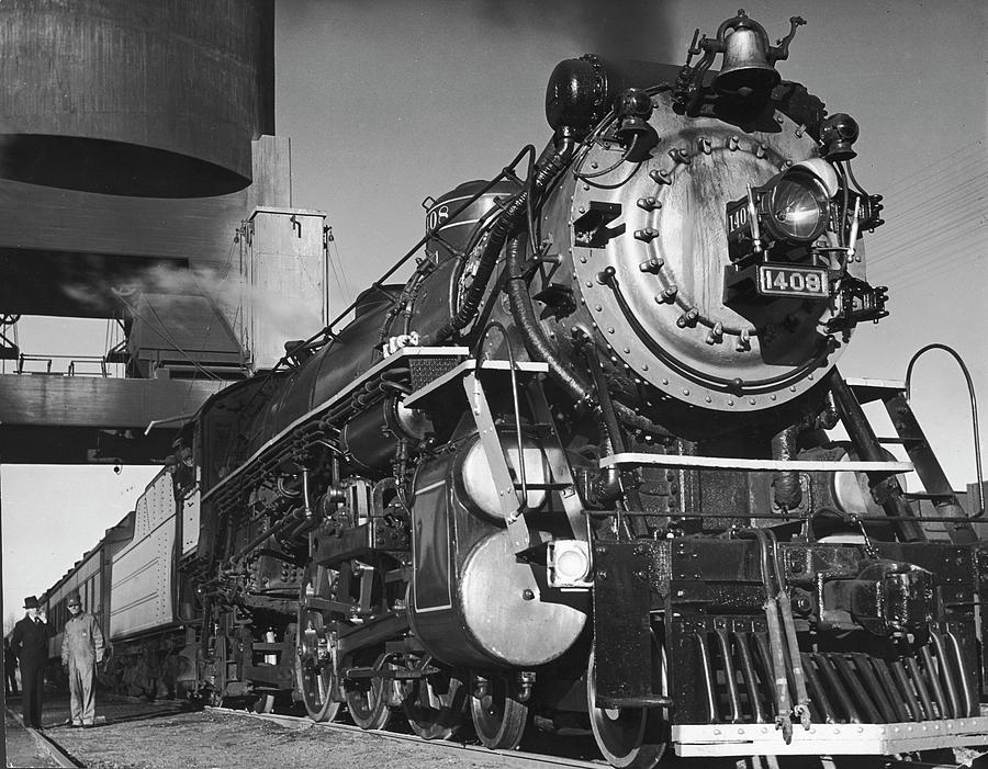Locomotive Of Train Photograph by Margaret Bourke-White
