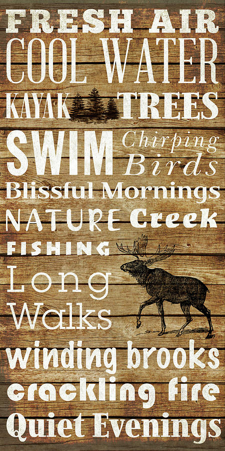 Lodge Type Painting by Sd Graphics Studio Lodge Type Painting by Sd Graphics Studio
