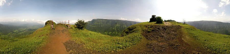 Lodwik Point Panorama Photograph by Abhinav Sah