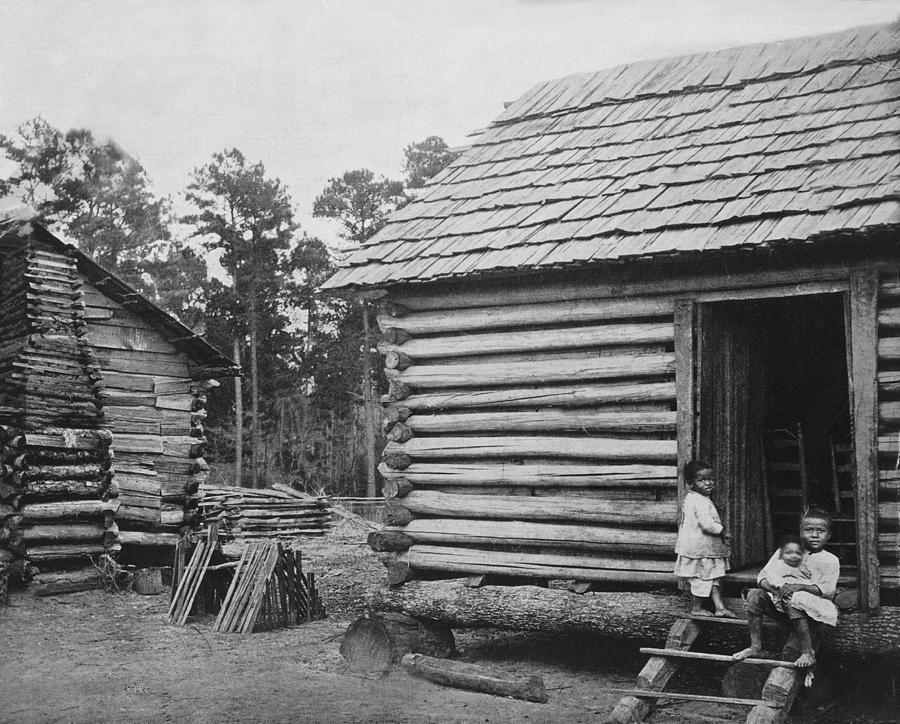 Log Huts Photograph by Spencer Arnold Collection