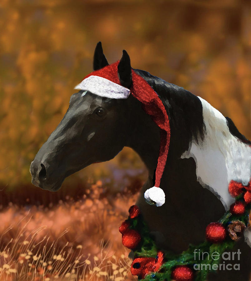 Logans Christmas Digital Art by Melinda Hughes-Berland