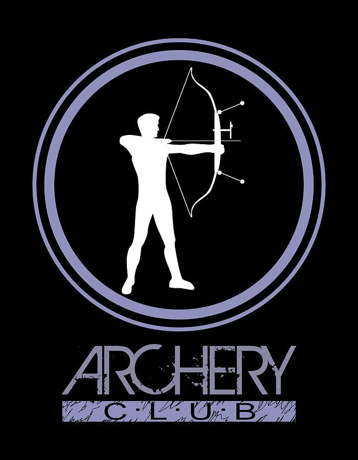 Logo for an Archery club Drawing by Daniel Ghioldi - Pixels