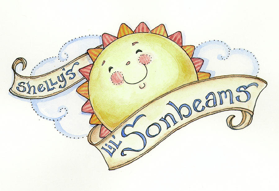 Logo For Sonbeams Painting by Shelly Rasche