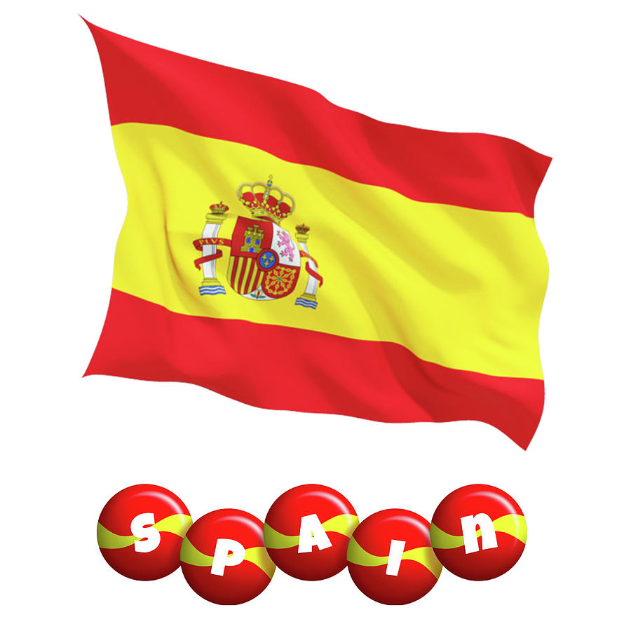 Logo for Spain Gallery Painting by Dean Wittle