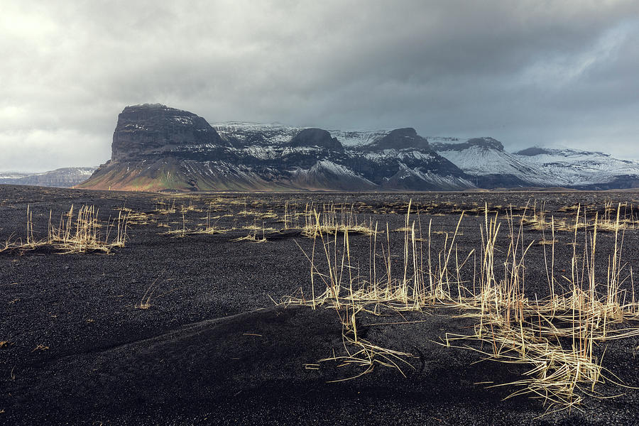 Mountain Photograph - Lomagnupur - Iceland by Joana Kruse