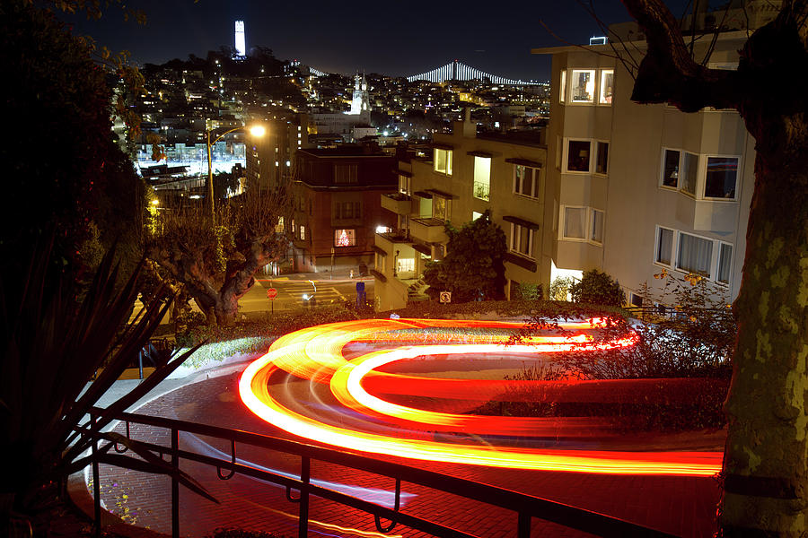 Lombard Street San Francisco Photograph by Nathan Rupert
