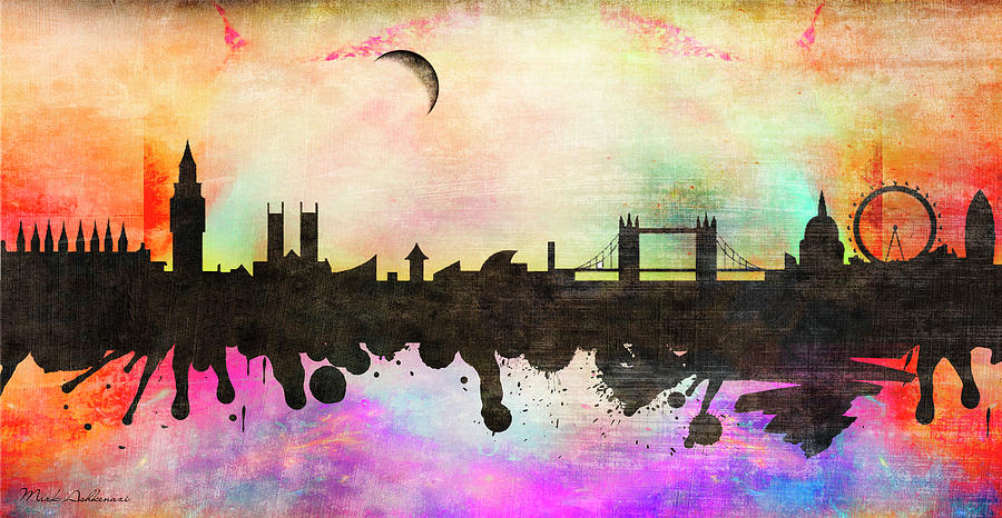 London Mixed Media - London 1 by Mark Ashkenazi