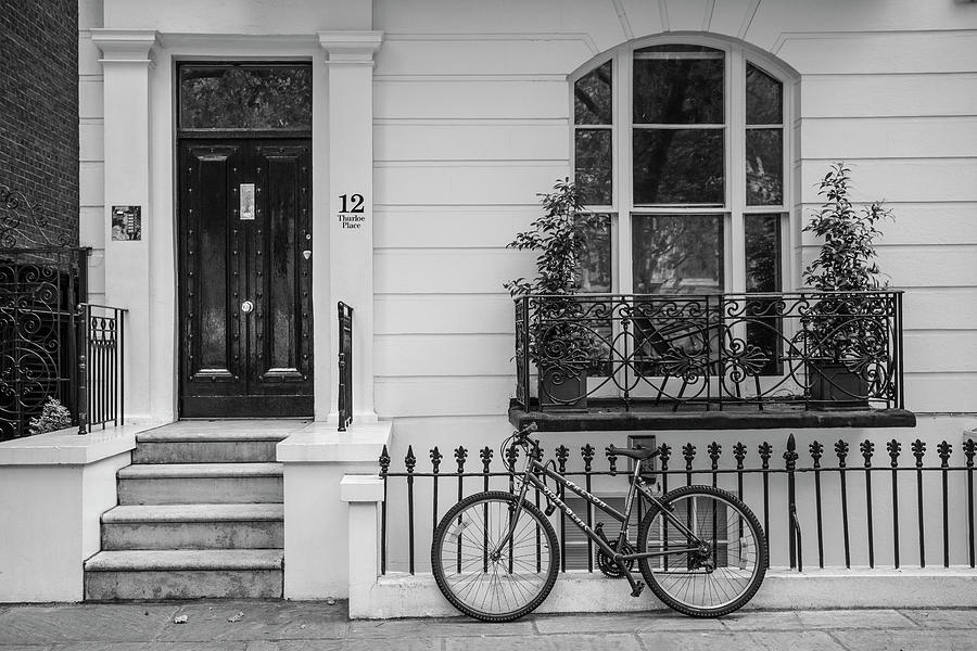London Bike and Stoop  Photograph by John McGraw