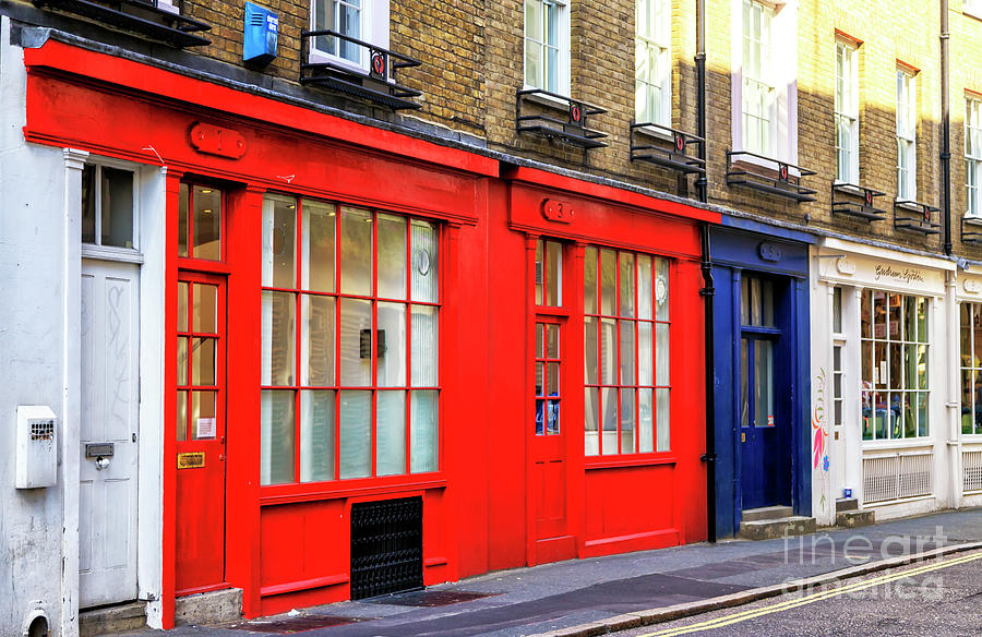 London Building Colors Photograph by John Rizzuto