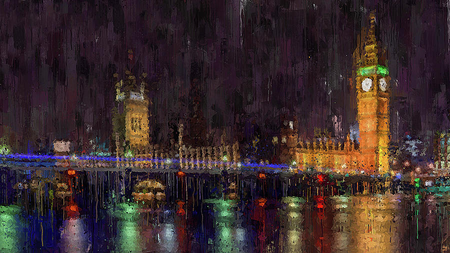 London Cityscape 03 Painting