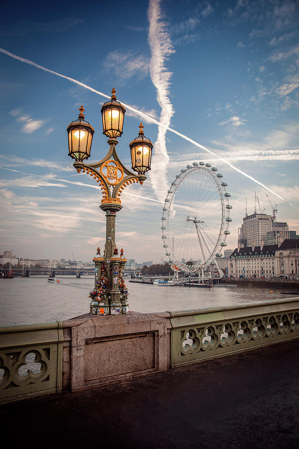 London Photograph - London Eye by Chris Thodd