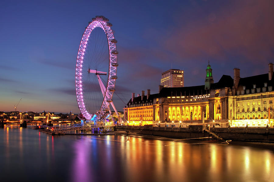 London Eye Photograph by Stuart Stevenson Photography