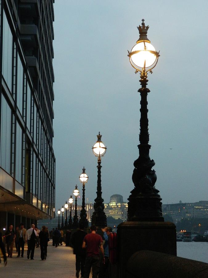 London-lamps Photograph by Adrian Maggio