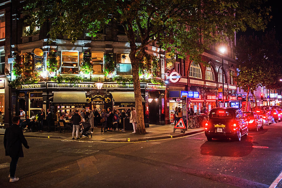 London Nightlife Leicester Square London UK United Kingdom England Photograph by Toby McGuire