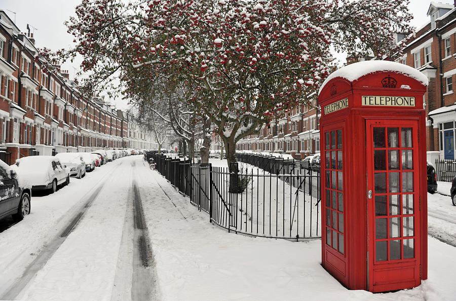 London Phone Box Photograph by Oversnap