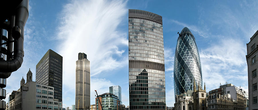 London Skyscrapers Photograph by Pkfawcett
