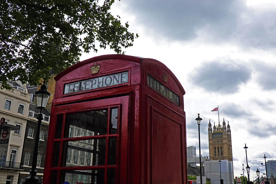 London Telephone Booth with Tower London UK Photograph by Toby McGuire