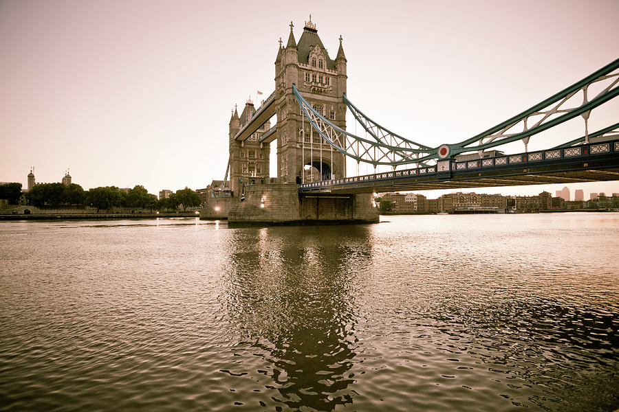 London Tower Bridge At Dawn Photograph by Zodebala