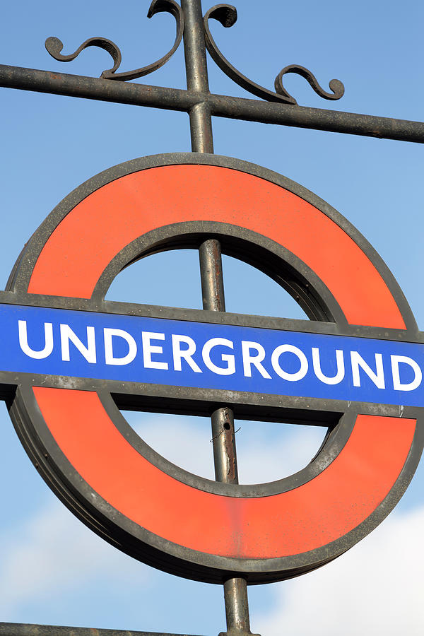 London Underground Sign Photograph by Chris Mellor