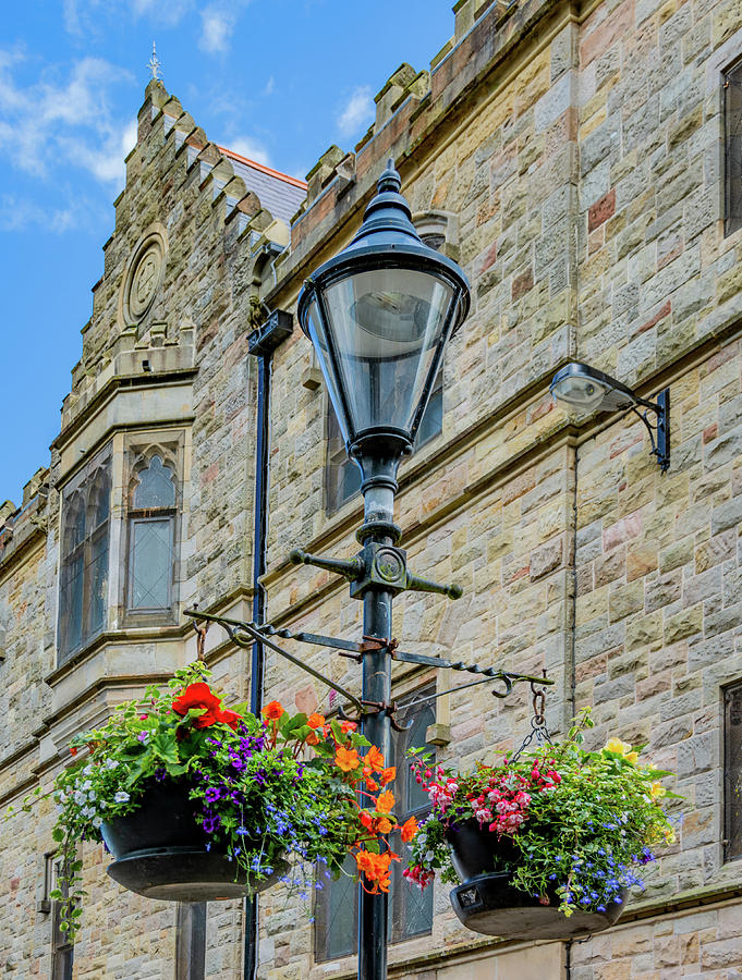 Londonderry Lamp Post Photograph by Marcy Wielfaert