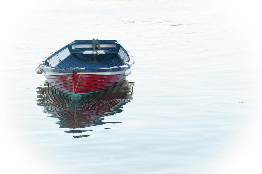 Lone Boat Photograph