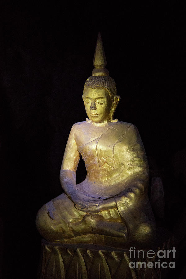 Lone Buddha One Photograph by Bob Phillips