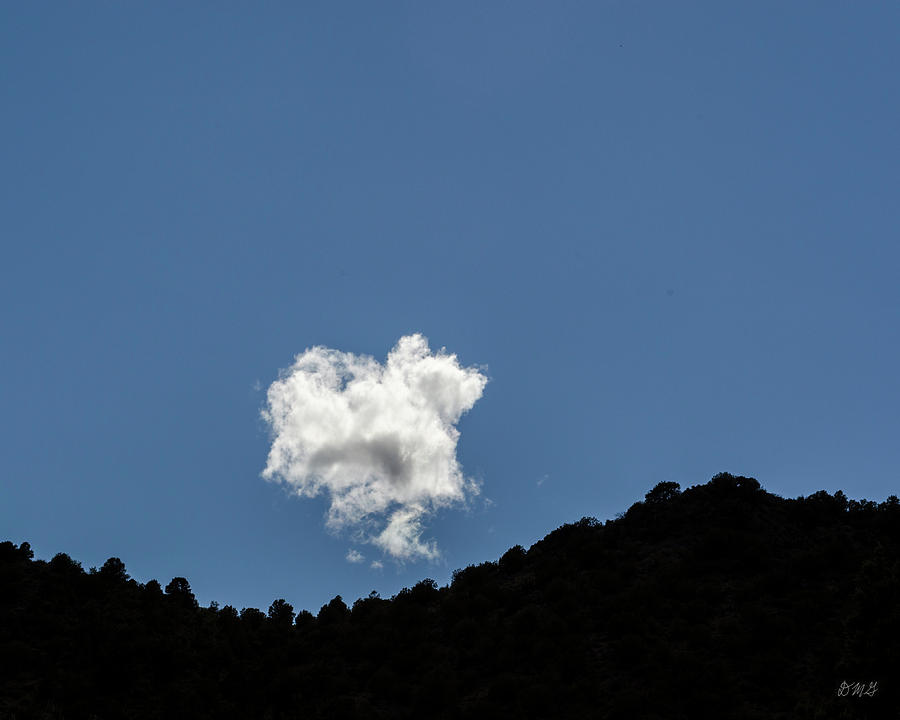 Lone Cloud II Color Photograph by David Gordon