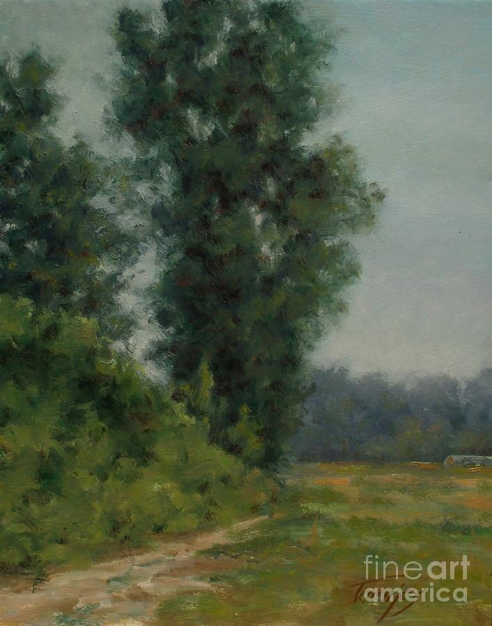 Lone Cottonwood Painting by James H Toenjes