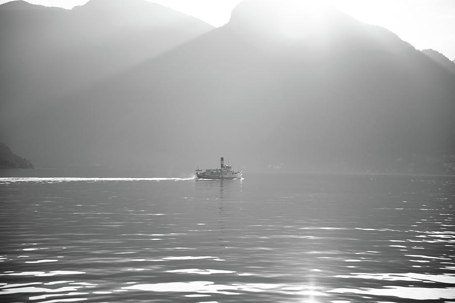 Lone Ferry Photograph by Raf Winterpacht