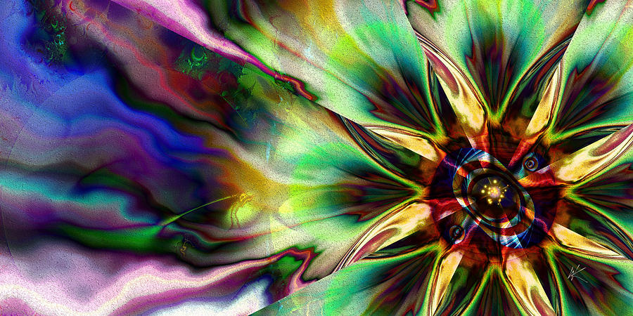 Lone Flower Digital Art
