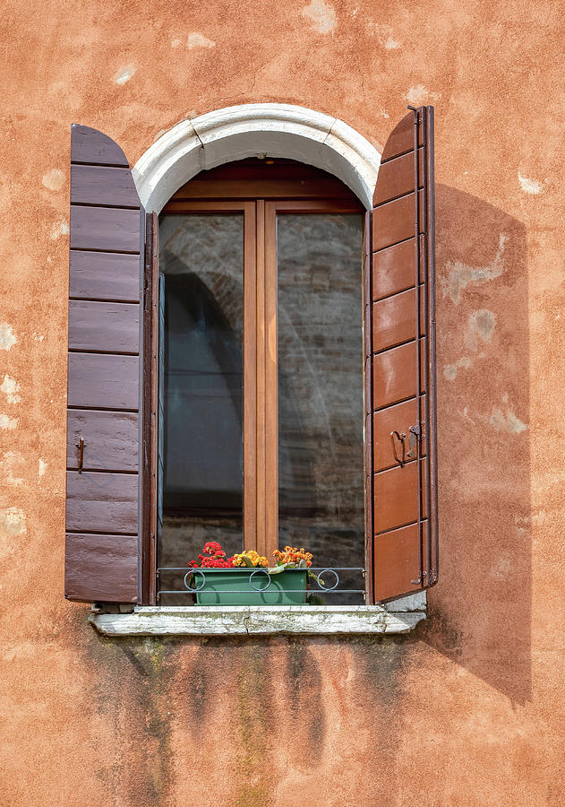 Lone Window of Venice Photograph by David Letts