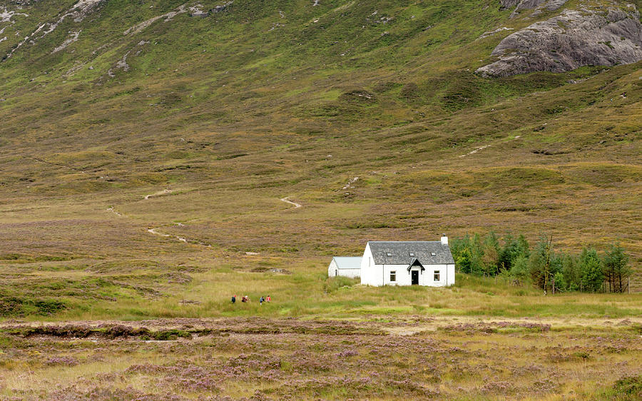 Lonely House In Scotland Photograph