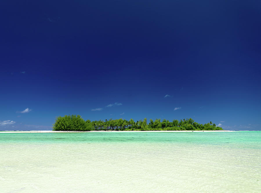 Lonely Island South Pacific Photograph by Mlenny