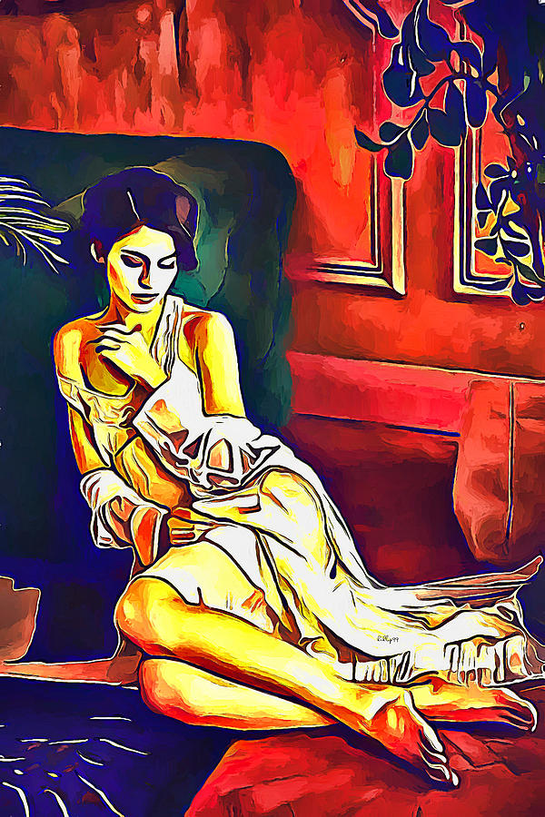 Lonely Lady 2 Painting