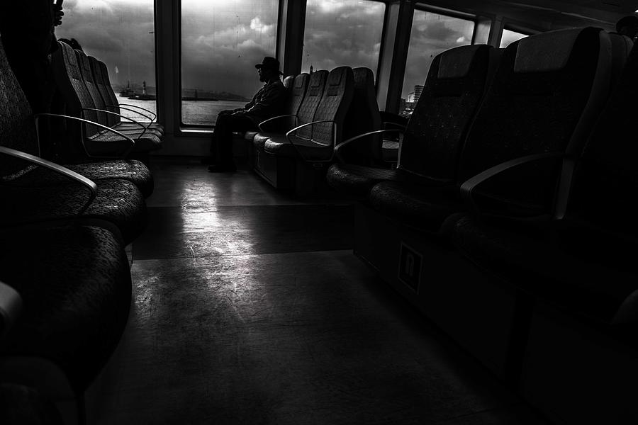 Boat Photograph - Lonely Passenger by Ramiz ?ahin