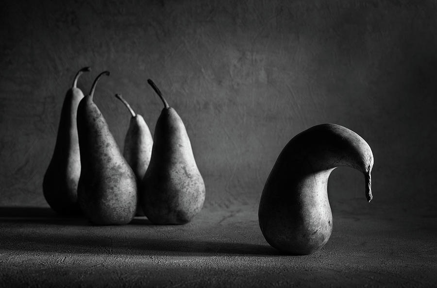 Pear Photograph - Lonely by Victoria Ivanova