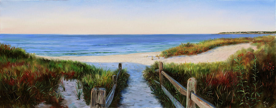 Long Beach, Centerville Painting by Jonathan Gladding